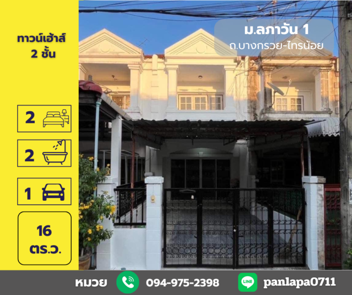 หน้าปกที่เรียบร้อยแล้ว ม.ลภาวัน 1